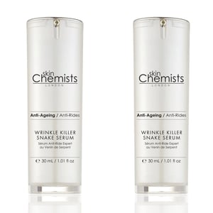 skinChemists Rimpelvernietiger Slang Serum 30ml x 2 Duo Pack