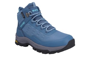 Hi-Tec Storm Expedition Sport Polyester Dames Mid Blauwe Wandelschoenen