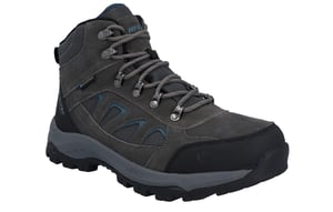 Hi-Tec Bandera Expedition Leren Heren Wandelschoenen In Donkergrijs/Havermist.