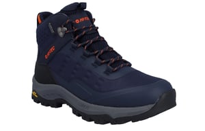 Hi-Tec Storm Expedition Sport Heren Wandelschoenen Van Polyurethaan In Marineblauw/Oranje