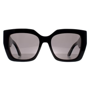 Dior Square Womens Shiny Black Smoke Grey MissDior S2I