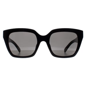 Celine Square Womens Shiny Black Smoke Grey Monochroms CL40198F