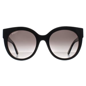 Salvatore Ferragamo Cat Eye Womens Black Grey Gradient SF1031S