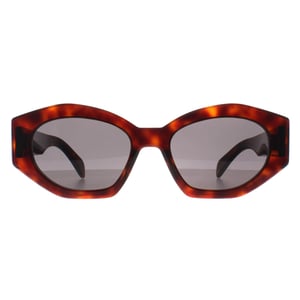 Celine Cat Eye Womens Dark Havana Smoke Grey Triomphe CL40238U
