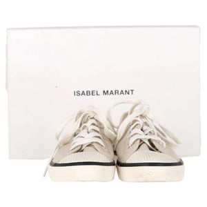 Isabel Marant Binko Sneakers In Beige Canvas