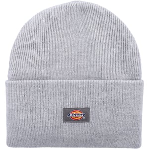 Dickies Acrylaat Omgeslagen Unisex Volwassenen Grijze Beanie Muts