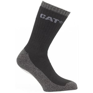 Caterpillar CAT Thermo Katoenen Unisex Volwassen Zwarte Sokken - Kuit