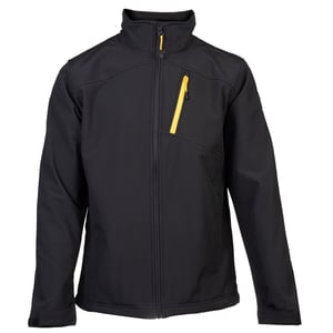 Caterpillar Essentials Shell Heren Zwarte Softshell Jas