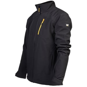 Caterpillar Essentials Shell Heren Zwarte Softshell Jas