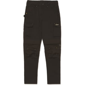 Caterpillar Nexus Kniezak Stretch Katoenen Heren Zwarte Buitenbroek