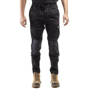 Caterpillar Dynamisch Katoenen Zwarte Buitenbroek voor Mannen