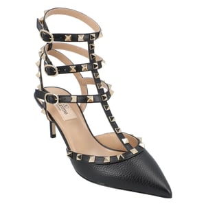 Valentino Pumps 'Rockstud' Zwart