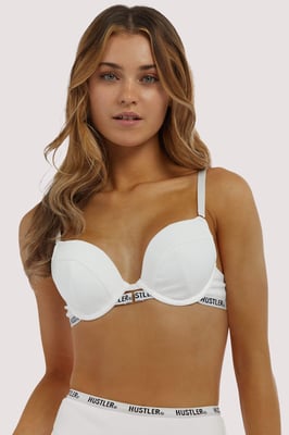 Hustler Hustler Branded Ribbed Bra
