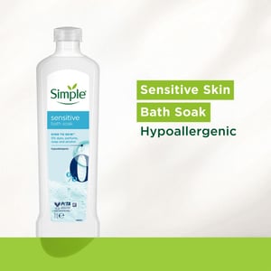 Simple Kind To Skin Sensitive Bath Soak Hypoallergenic For All Skin Types, 1l6pk