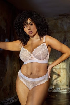 Hustler Branded Lace Bra Baby
