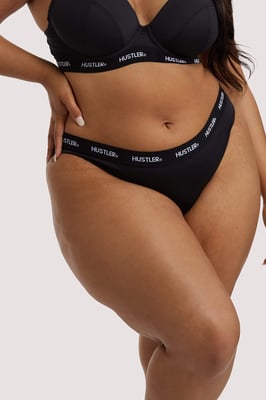 Hustler Branded Lace Brief
