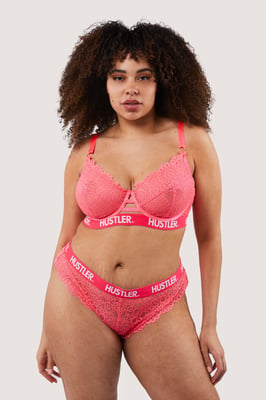 Hustler Branded Lace Brief