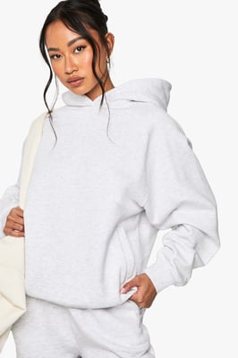 Raglan Seam Oversized Hoodie