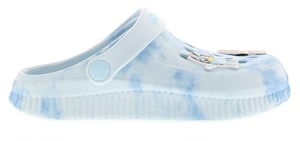 Bluey Childrens Clog Sandals Younger Childrens Tie Dye blue