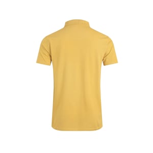Weird Fish Mens Miles Pique Organic Polo Shirt (Lemon)