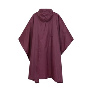 Mountain Warehouse Dames/Dames Pakka Waterdichte Poncho (Donkerpaars)