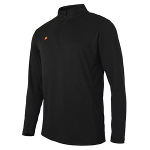 Ellesse Mens Rolbi Quarter Zip Top (Black)