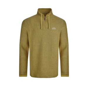 Weird Fish Mens Cruiser Macaroni Quarter Zip Pullover (Antique Moss)