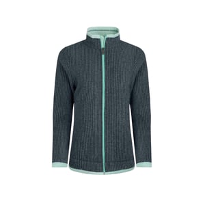 Weird Fish Womens/Ladies Ariana Grid Eco Friendly Full Zip Fleece Jacket (Rich Navy)