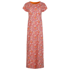 Weird Fish Womens/Ladies Mirren All-Over Print Maxi Dress (Tango Red)