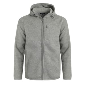 Weird Fish Mens Lockie Bonded Full Zip Fleece Jacket (Limestone)
