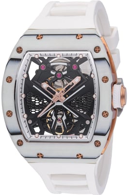 Invicta S1 Rally 49015 Heren Horloge - Automatisch Uurwerk - Roestvrij Staal met zwarte Wijzerplaat - 41mm