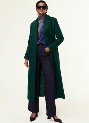 Inge Wool Blend Long Coat
