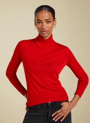 Augustina Sheer Wool Top