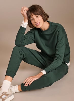 Sandra Organic Cotton & Kapok Blend Joggers