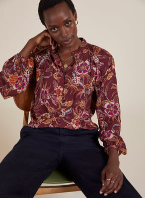 Suzanne Blouse with Lenzing™ Ecovero™