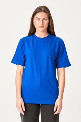 Oversized T-shirt - Koningsblauw