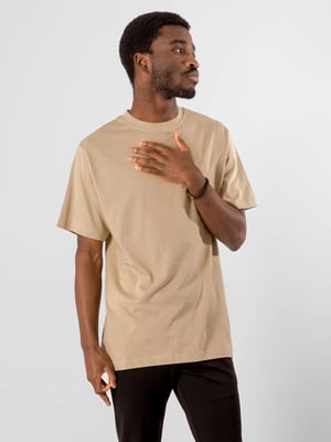 Oversized T-shirt - Zand