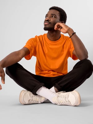 Oversized T-shirt - Oranje