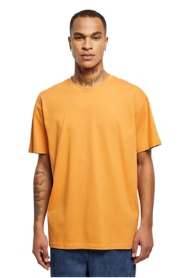 Zwaar oversized T-shirt - Oranje