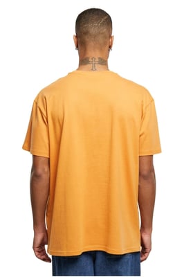 Zwaar oversized T-shirt - Oranje