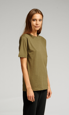 Oversized T-shirt - Legergroen