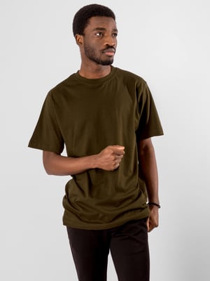 Oversized T-shirt - Olijf