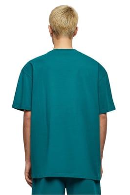 Zwaar oversized T-shirt - Zachte Salvia