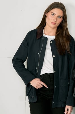 Twill jack - marineblauw