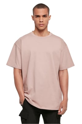 Zwaar oversized T-shirt - Dusk Rose