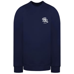 Born Rich Asten Crew Mens Navy Tracksuit