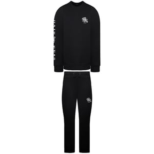 Born Rich Elvan Crew Mens Black Tracksuit