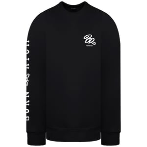 Born Rich Elvan Crew Mens Black Tracksuit