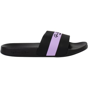 Born Rich Aurelio Mens Black/Purple Sliders