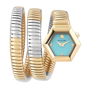 Philipp Plein $nake Hexagon Dames Horloge Multi PWZAA0725
